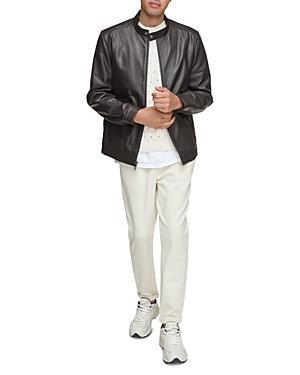 Andrew Marc Varkas Leather Jacket Product Image