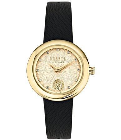 VERSUS Versace Lea Leather Strap Watch, 35mm Product Image