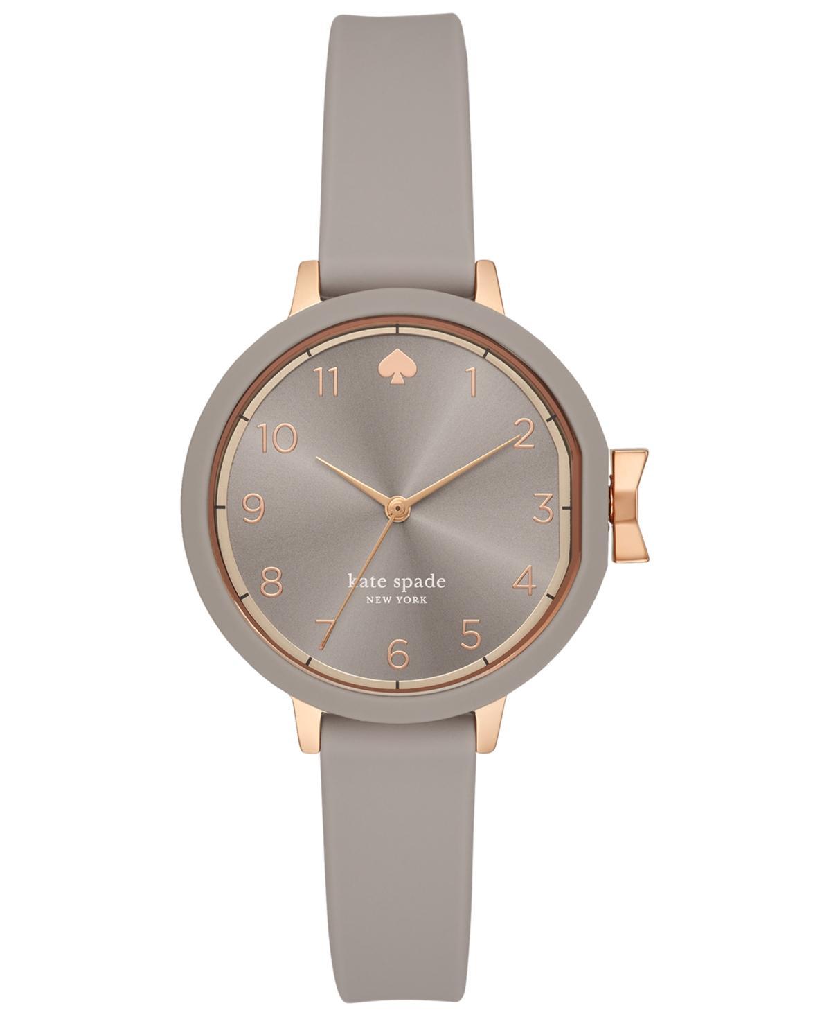 Womens Rose Goldtone & Silicone Strap Watch Product Image