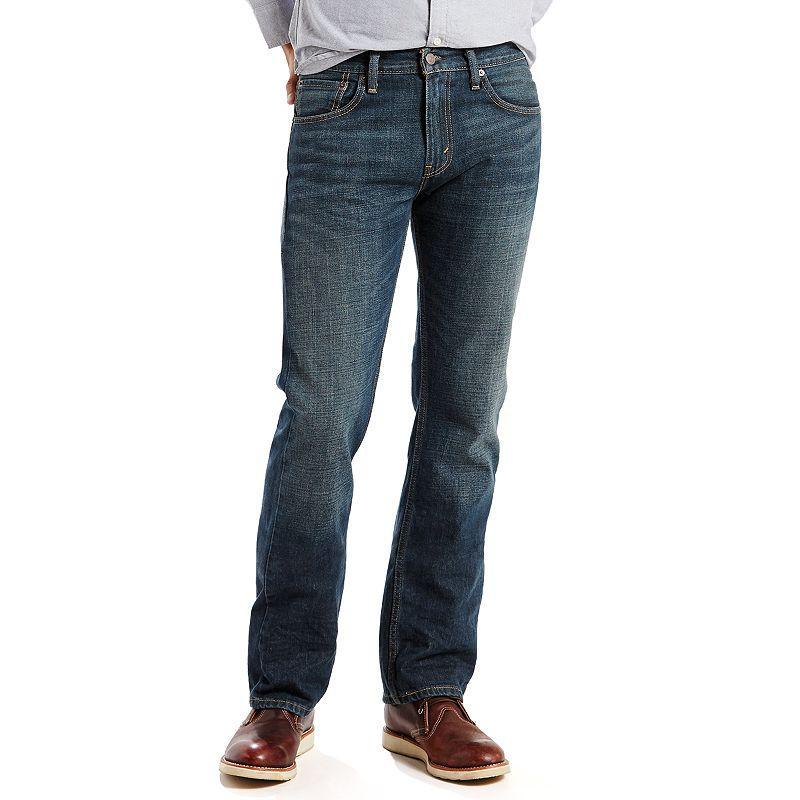 Mens Levis 527 Slim Bootcut Stretch Jeans Product Image