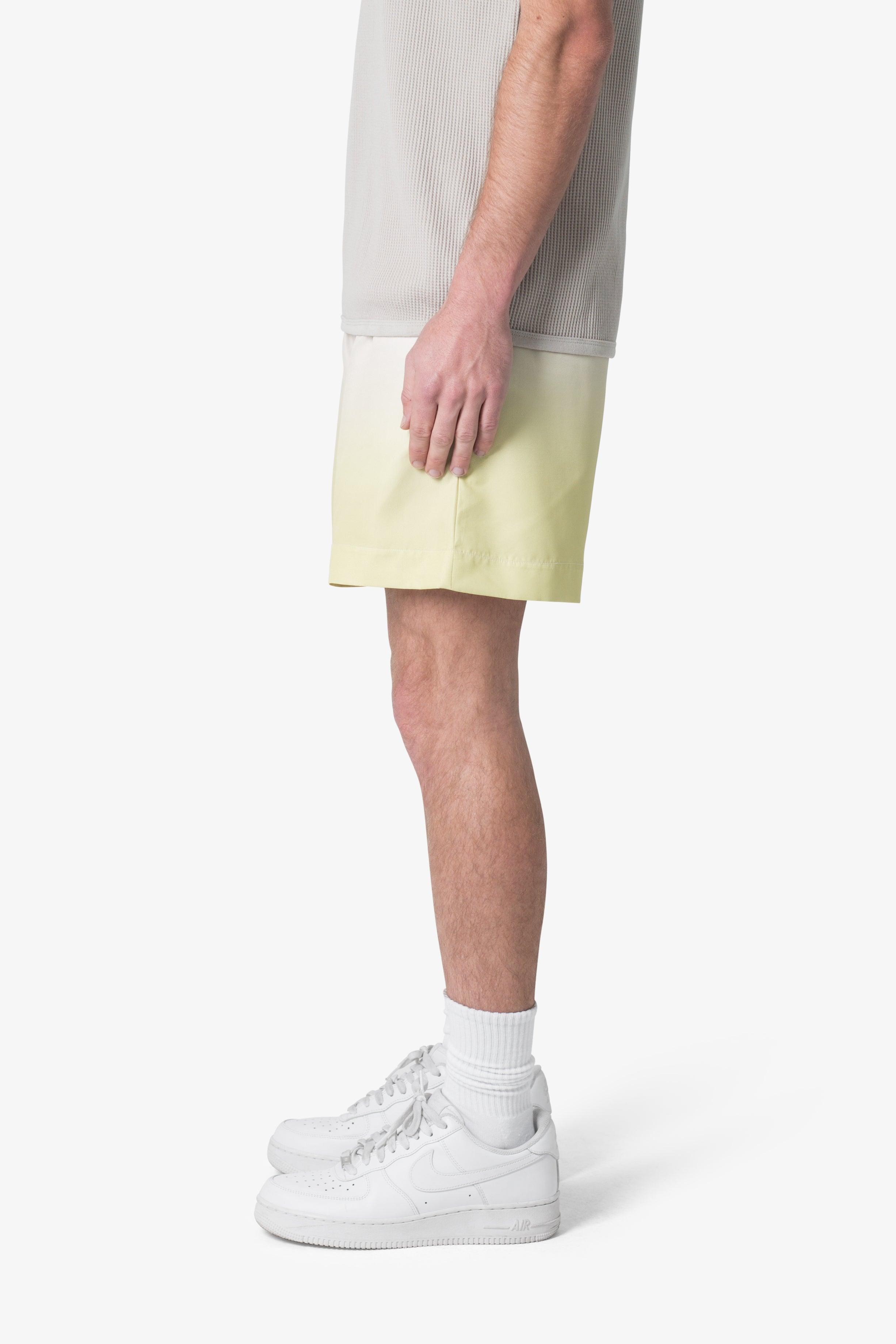 Ombre Summer Shorts - Light Yellow Product Image