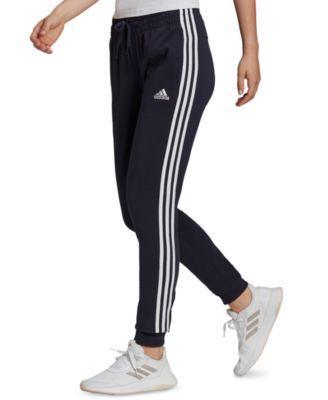 adidas Essentials Warm-Up 3-Stripes Track Pants Legend Ink XS Womens Product Image