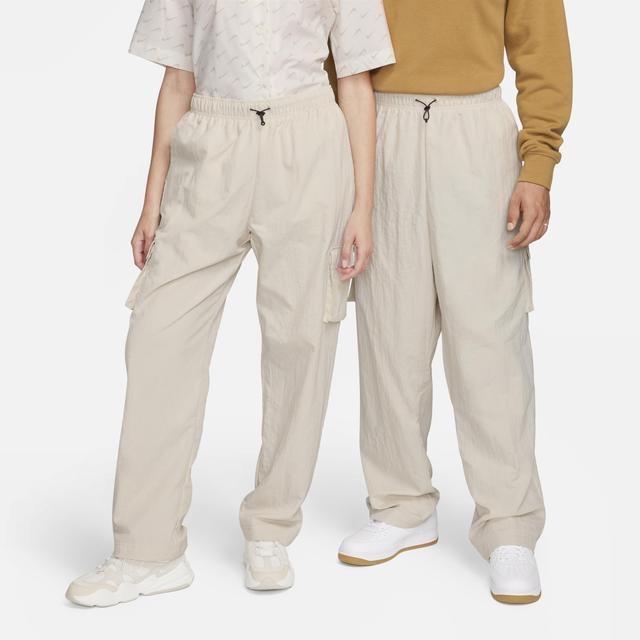 Womens Nike Sportswear Essential High-Rise Woven Cargo Pants Product Image