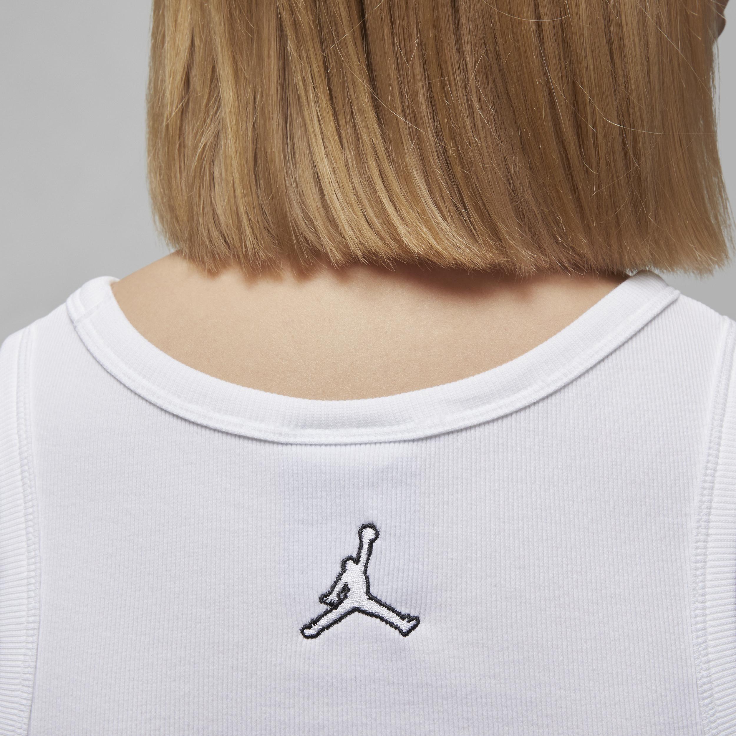 Jordan Crop Cotton Blend Tank Top Product Image