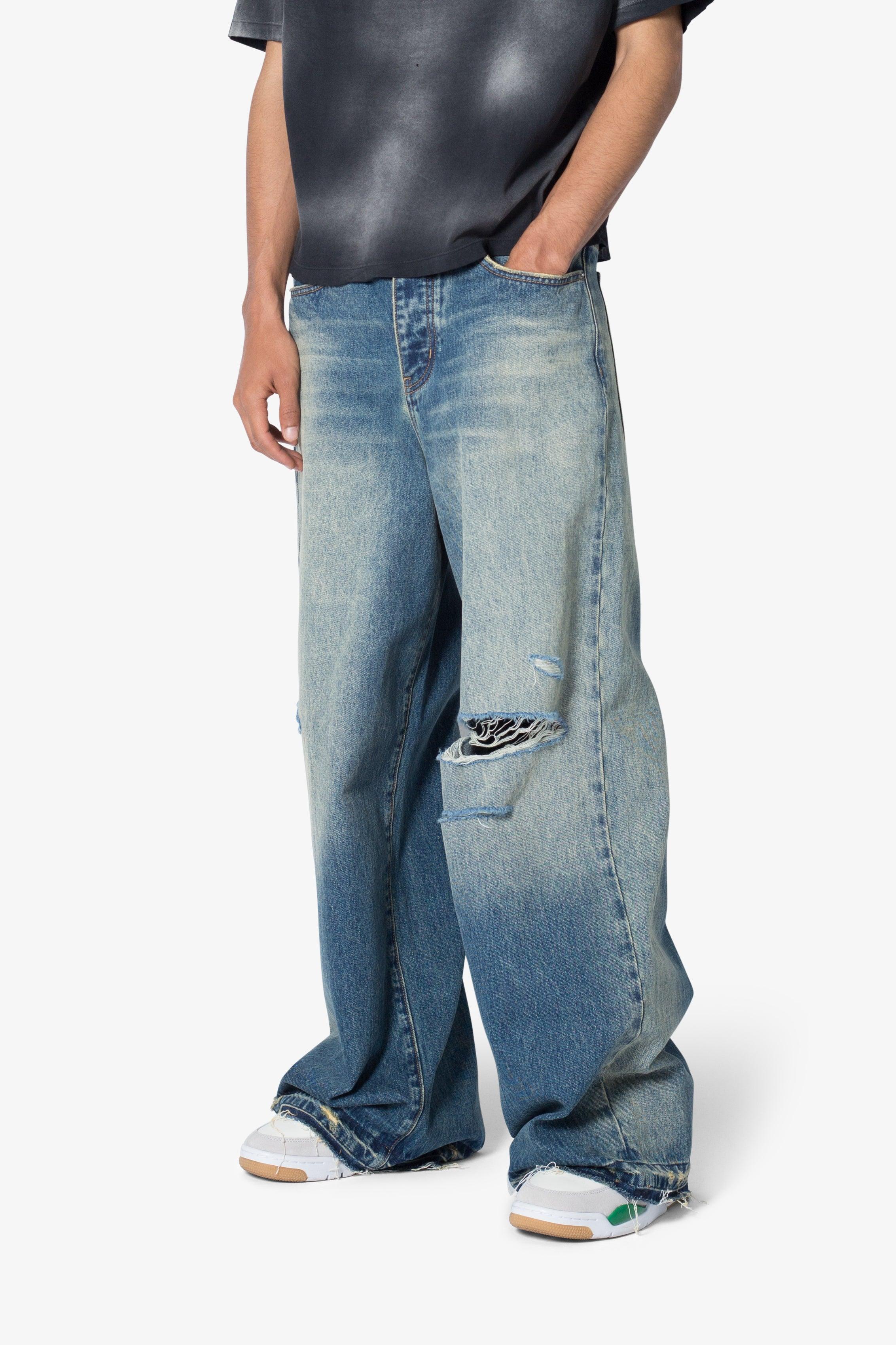 Baggy Rave Denim - Blue Product Image