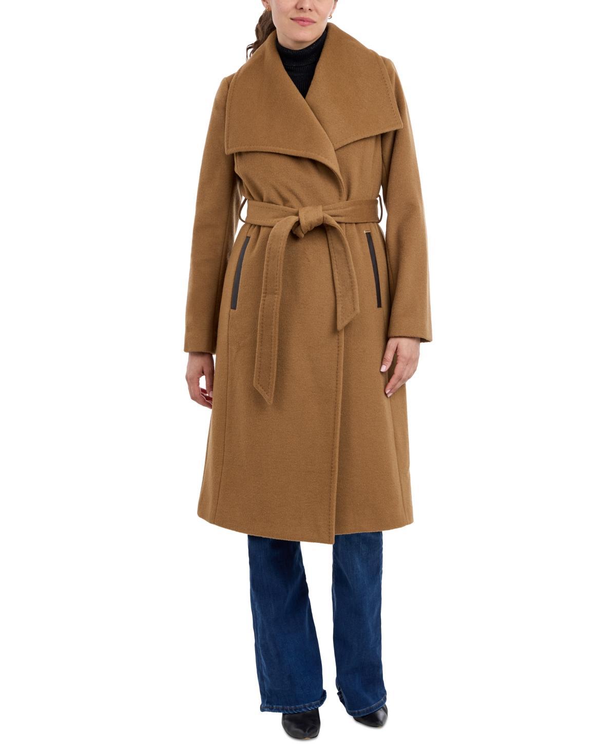 Michael Michael Kors Womens Belted Wrap Coat Product Image