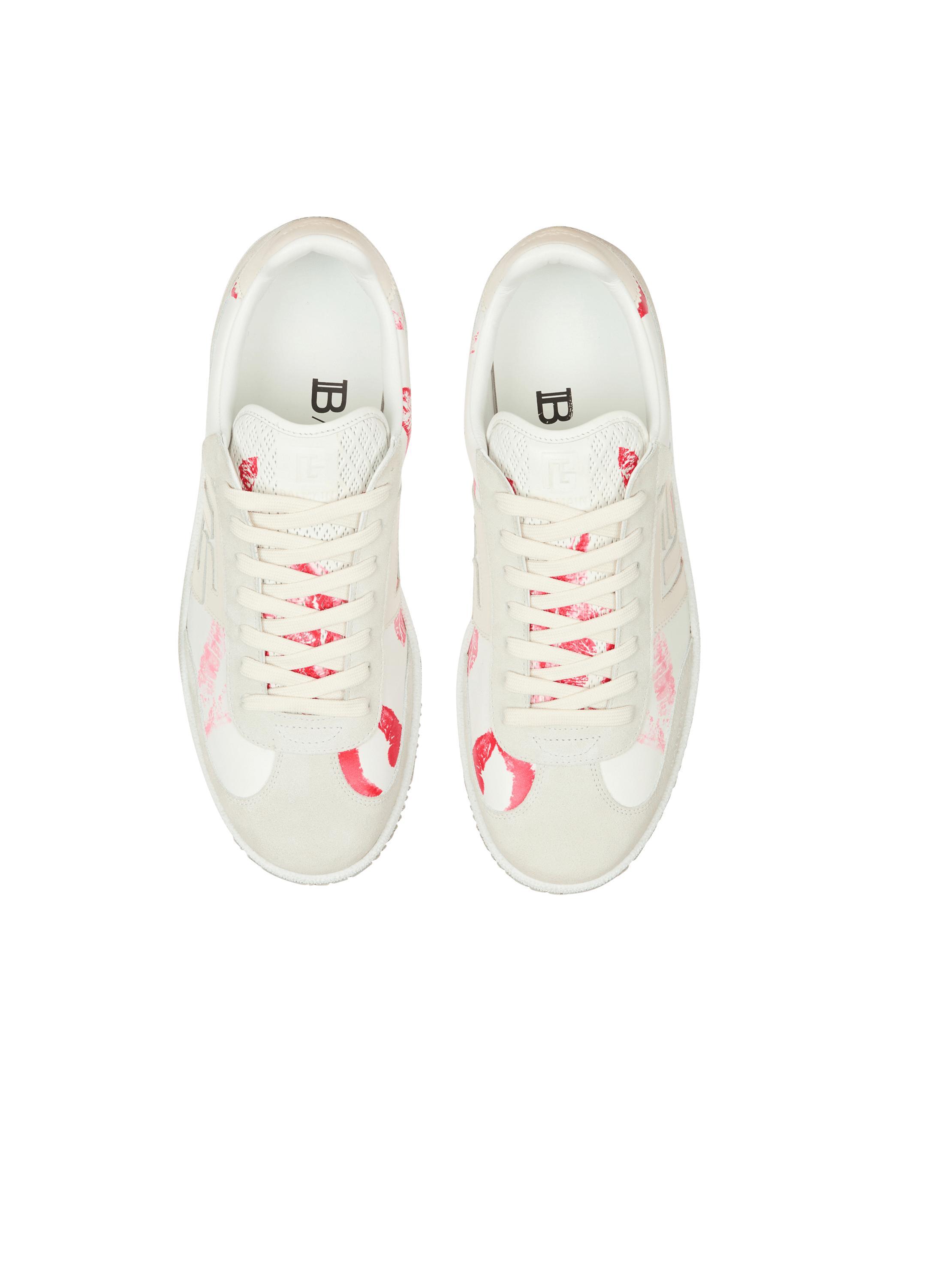 Calfskin Balmain Swan trainers Product Image