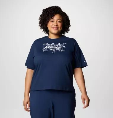 Columbia Women's North Cascades Relaxed T-Shirt - Plus Size- Product Image