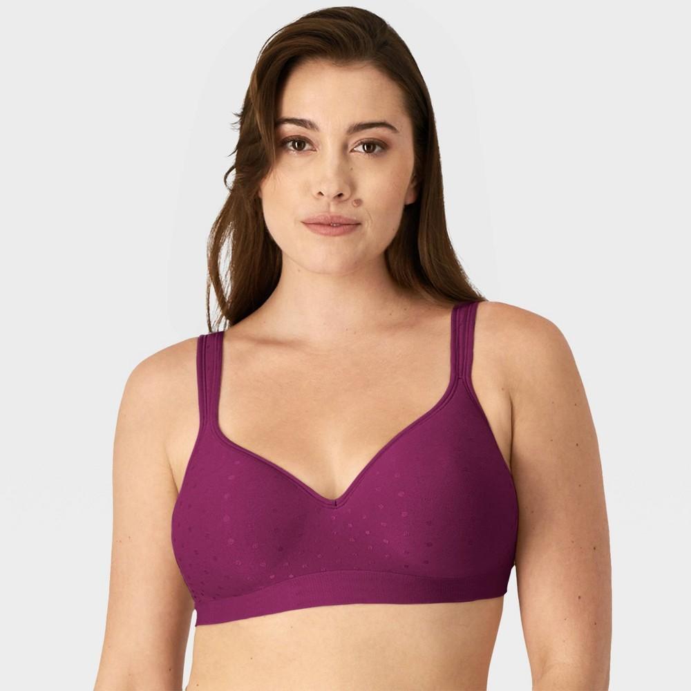 Beauty by Bali Womens Foam Wirefree Bra B540 - Purple 42DD Product Image