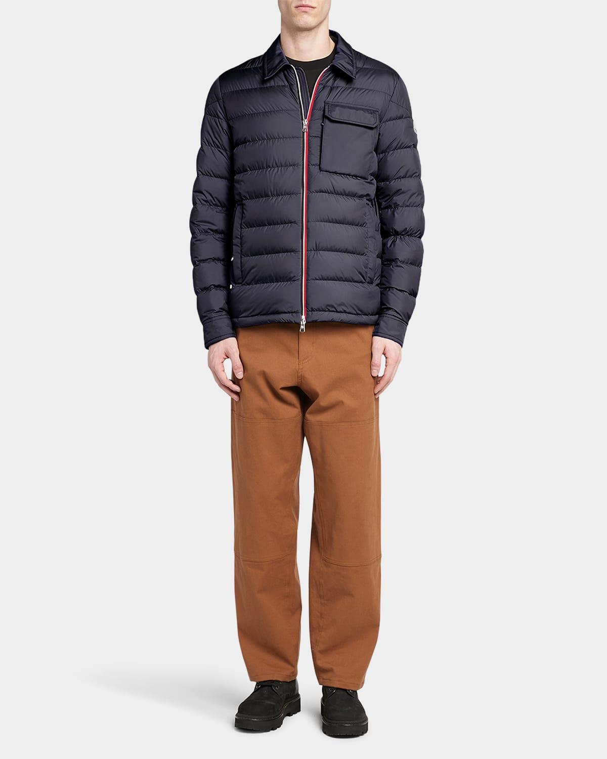 Mens Fazzon Down Quilted Shacket Product Image