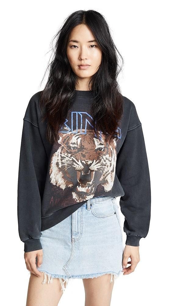 ANINE BING Tiger Sweatshirt | Shopbop Product Image