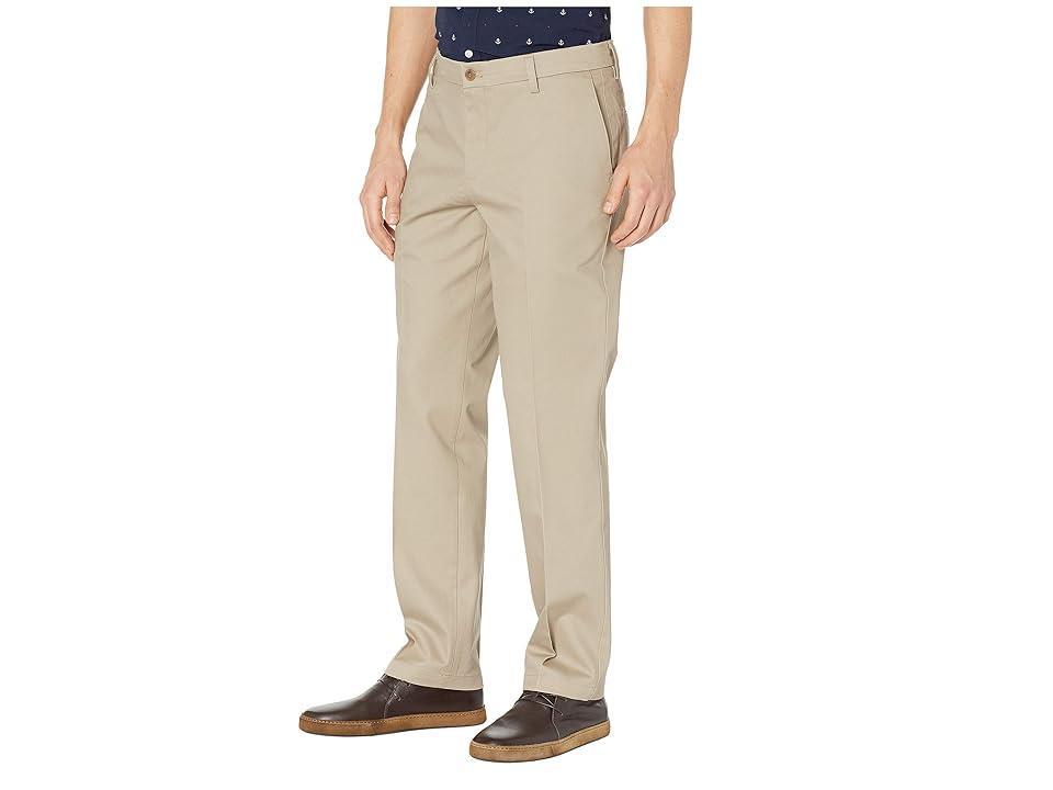 Dockers Straight Fit Signature Khaki Lux Cotton Stretch Pants D2 - Creased (Timber Wolf) Men's Casual Pants Product Image