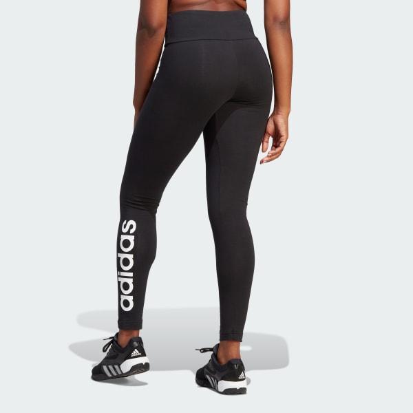 ESSENTIALS HIGH-WAISTED LOGO LEGGINGS Product Image