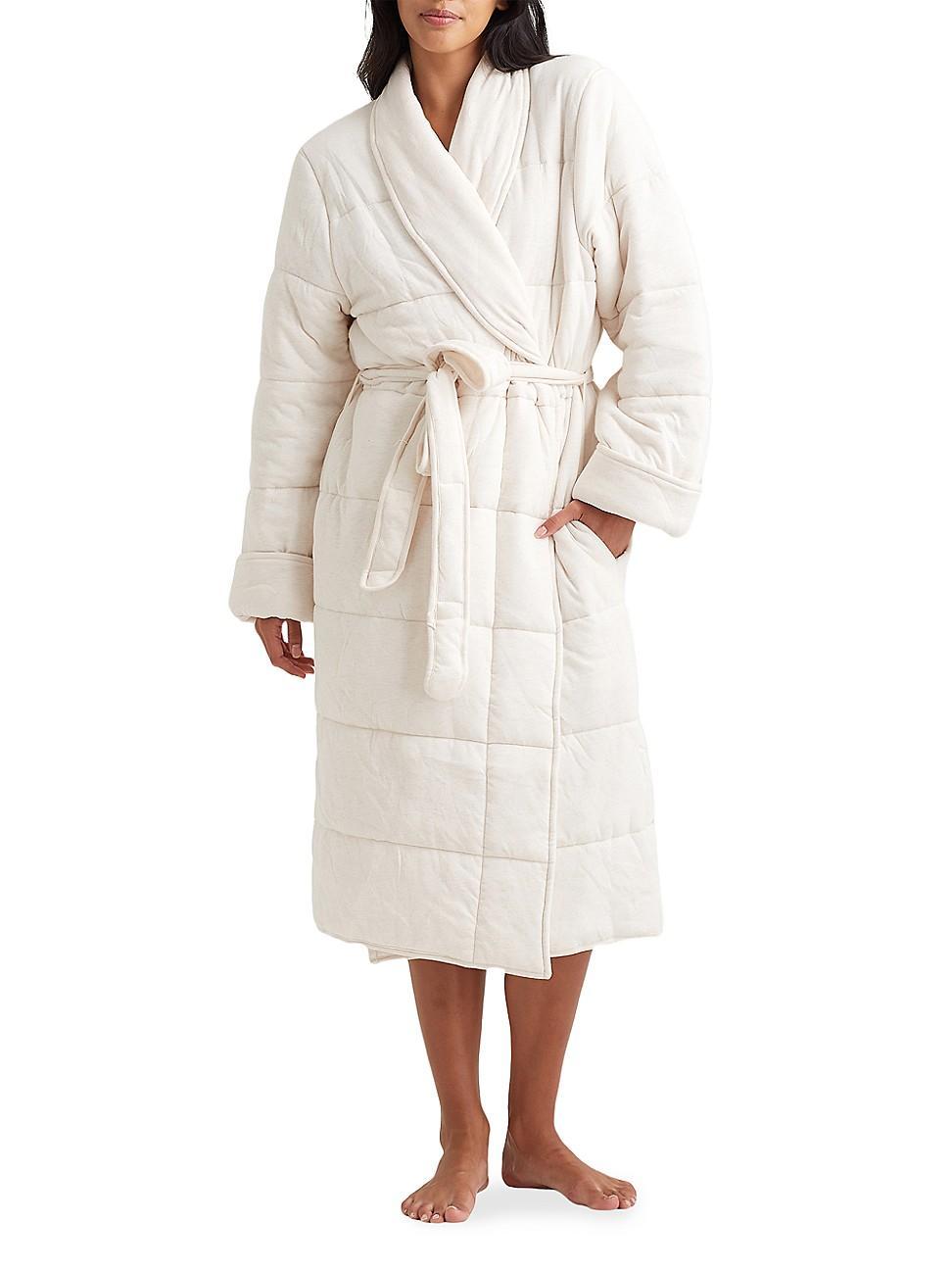 Womens Cuddle Puffa Cotton Robe Product Image