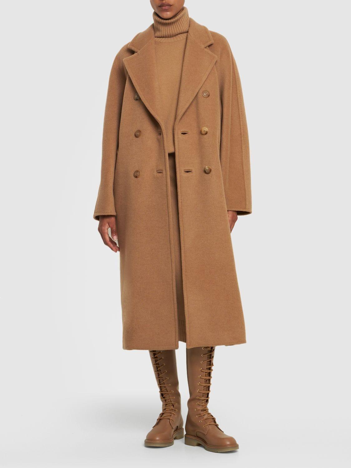 Madame Coat Camel In Beige product image