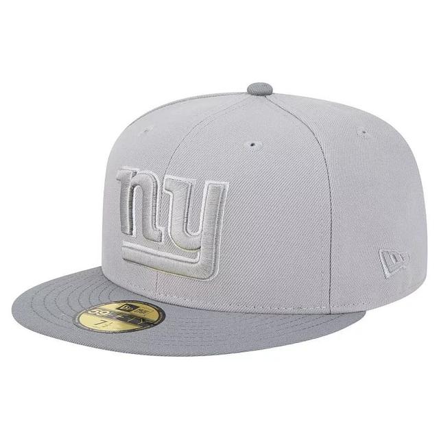 Mens New Era Gray/Graphite New York Giants Iron Cloud 59FIFTY Fitted Hat Product Image