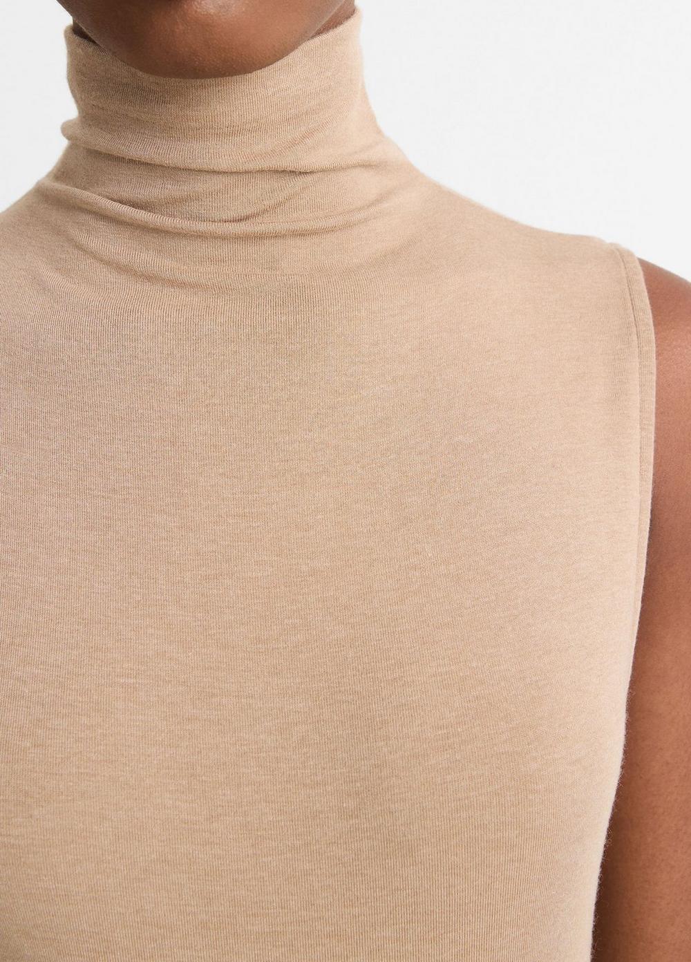 Sleeveless Turtleneck Product Image