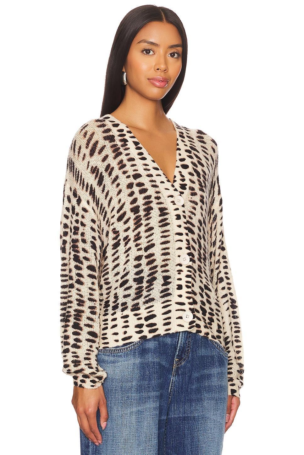 Zuri Print Cardigan LNA Product Image