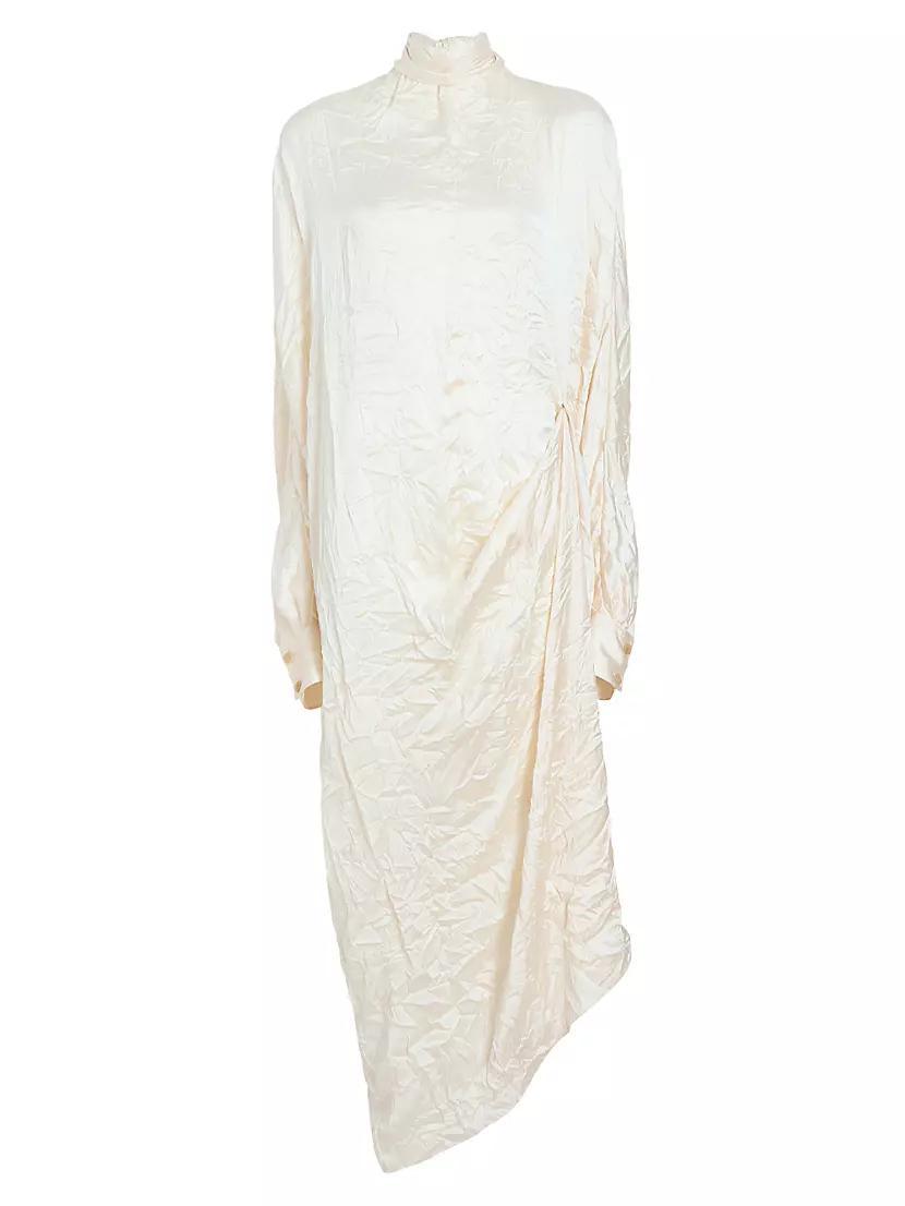 Bexley Crinkled Tieneck Maxi Dress Product Image