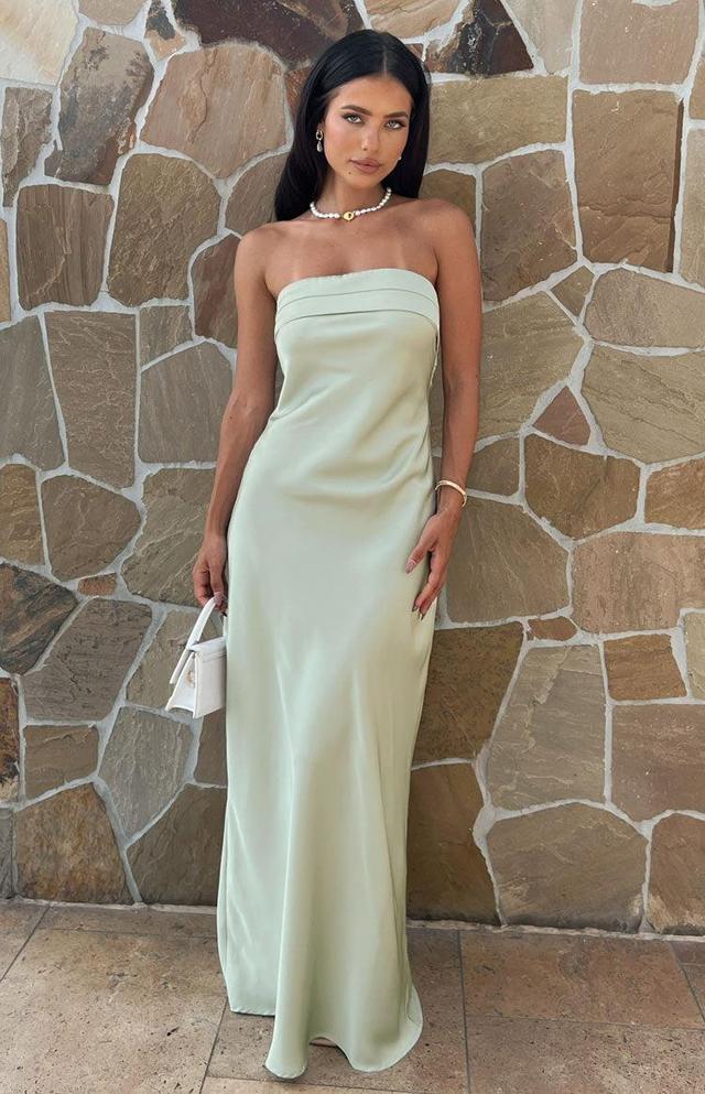 Maiah Sage Maxi Dress Product Image