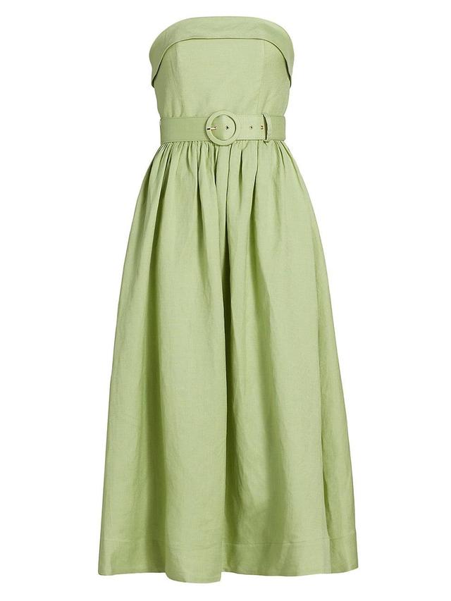 Womens Amparo Strapless Midi-Dress Product Image