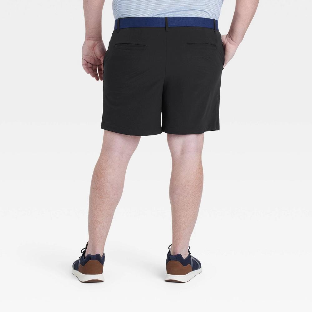 Men's Big Golf Shorts 7" - All In Motion™ Black 44 Product Image