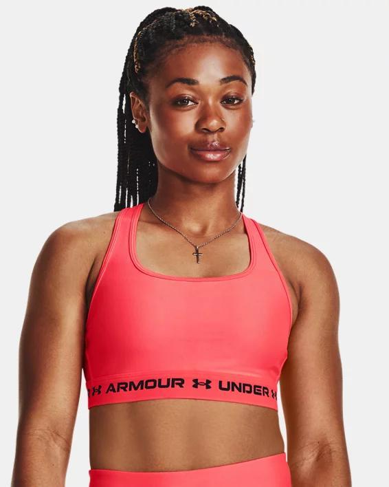 Womens Armour Mid Crossback Sports Bra Product Image