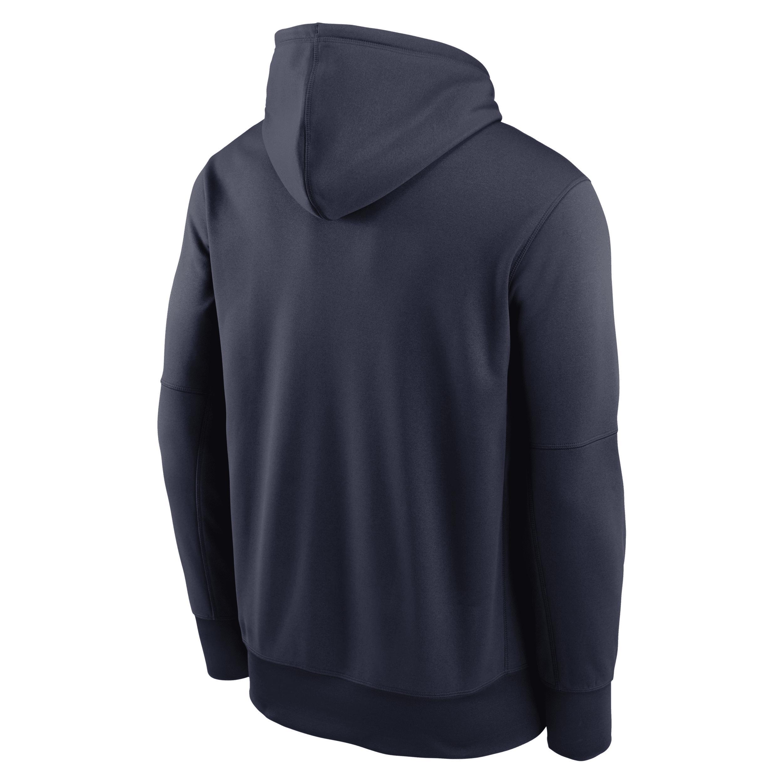 Men's New England Patriots Icon Menâs Nike Therma NFL Pullover Hoodie Product Image