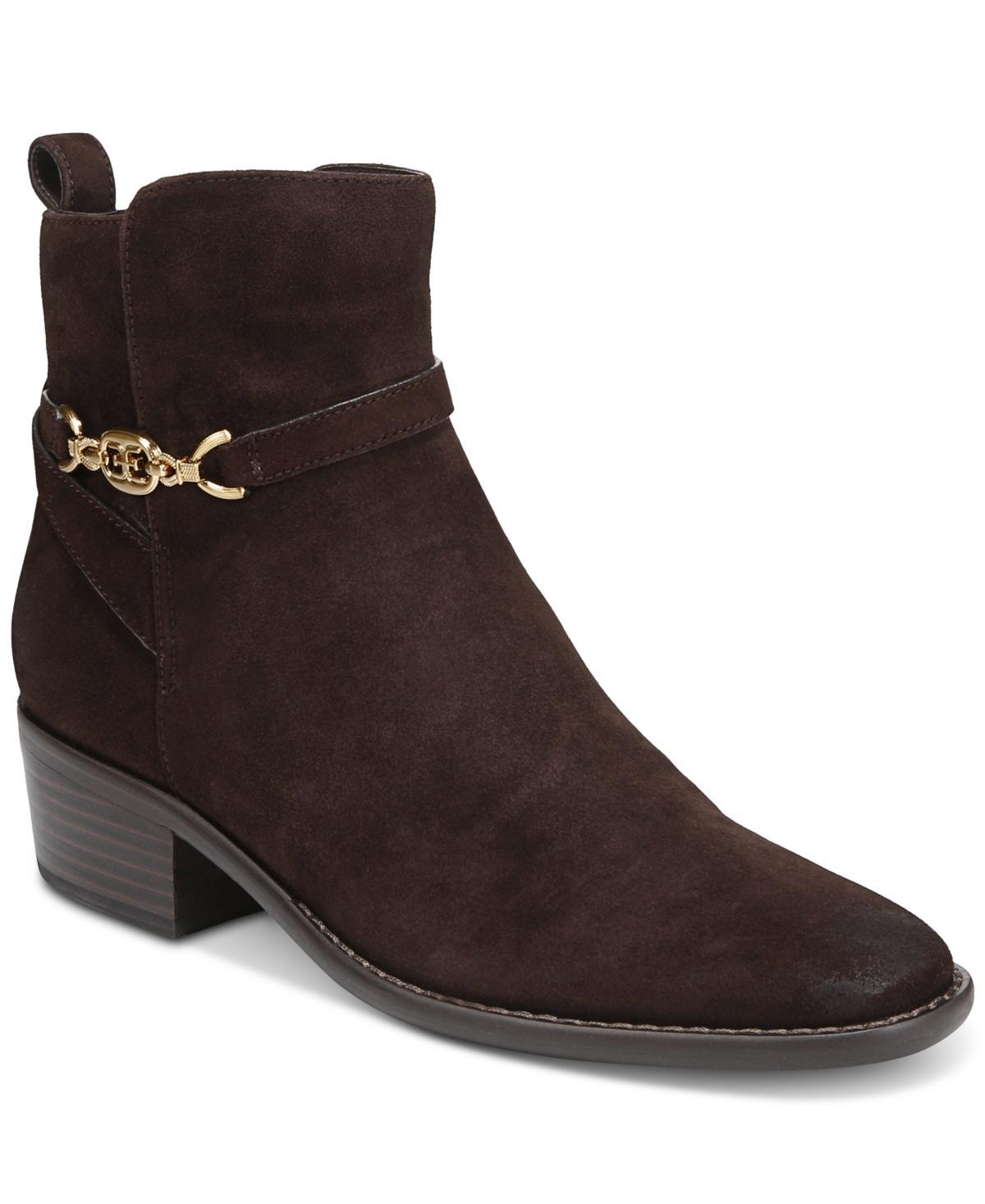 Sam Edelman Brawley Ankle Bootie Chocolate Suede Product Image