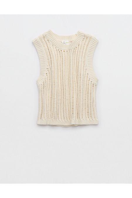 OFFLINE By Aerie Crochet Sweater Tank Top Women's Product Image