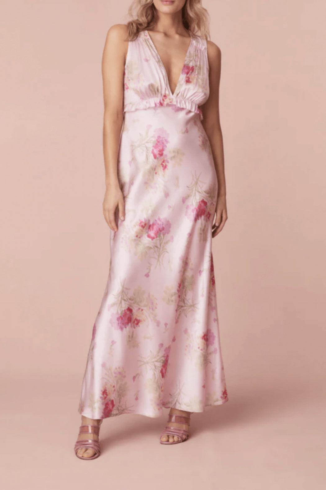 Silk Charmeuse Slip-Dress Product Image