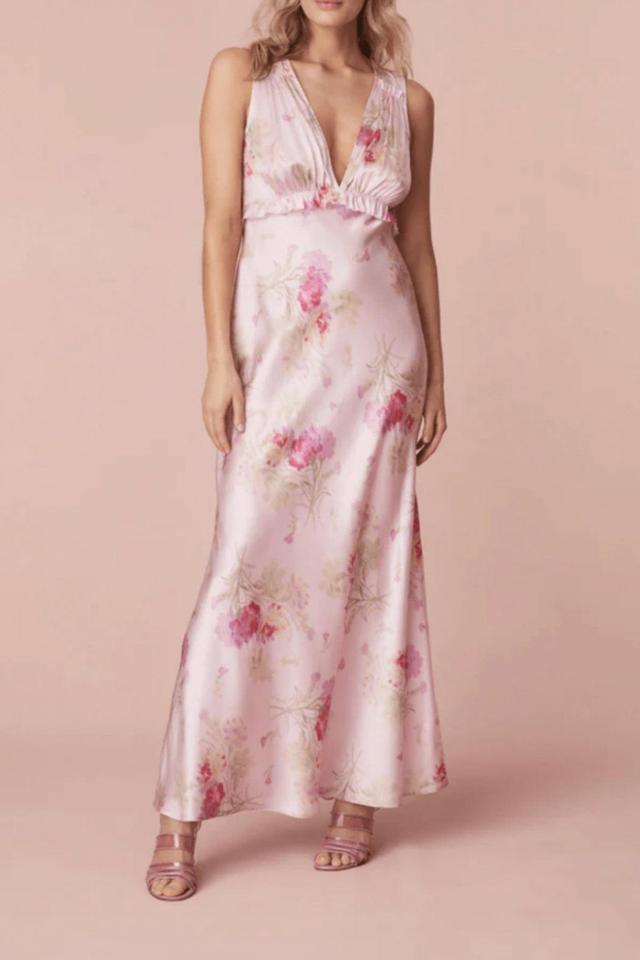 Silk Charmeuse Slip-Dress Product Image