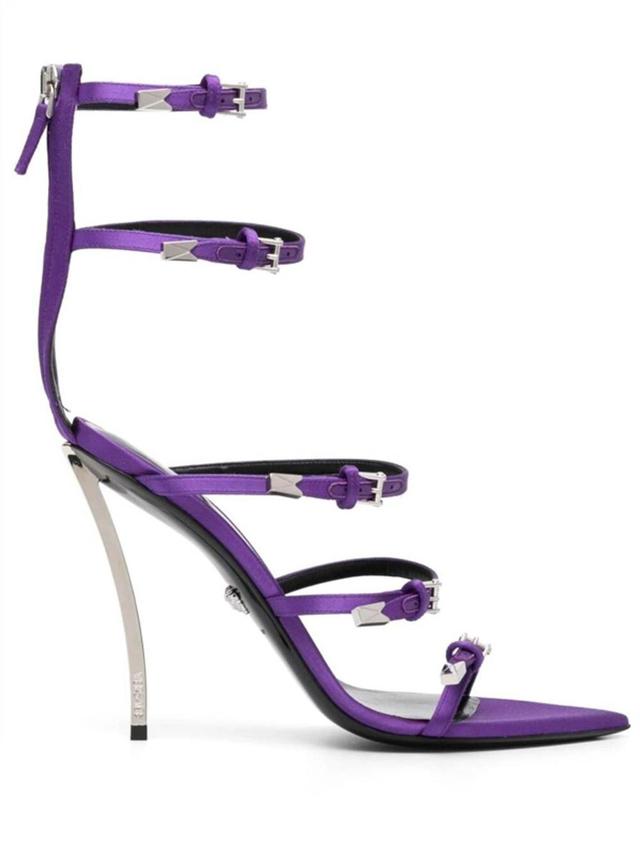 Point Strap Sandal In Purple Product Image