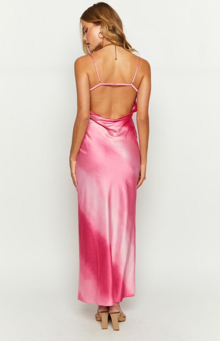 Hanna Pink Ombre Maxi Dress Product Image