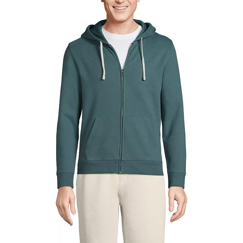 Mens Lands End Serious Sweats Long Sleeve Full Zip Hoodie Product Image