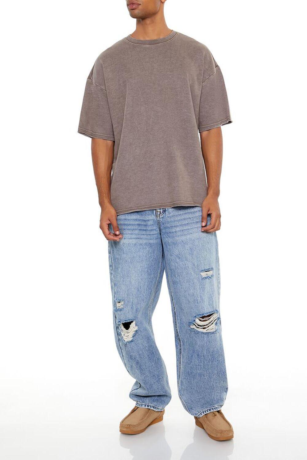 Mineral Wash Crew Tee | Forever 21 Product Image