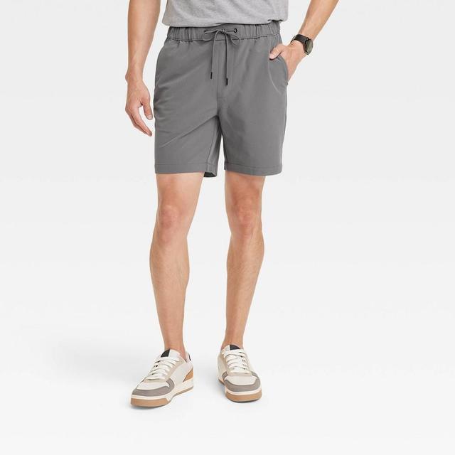 Mens 7 Woven Tech E-Waist Pull-On Shorts - Goodfellow & Co Product Image