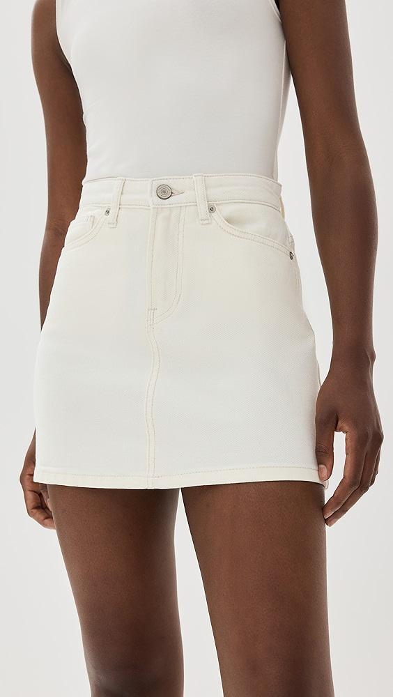 Reformation Lydia High Rise Denim Mini Skirt | Shopbop Product Image