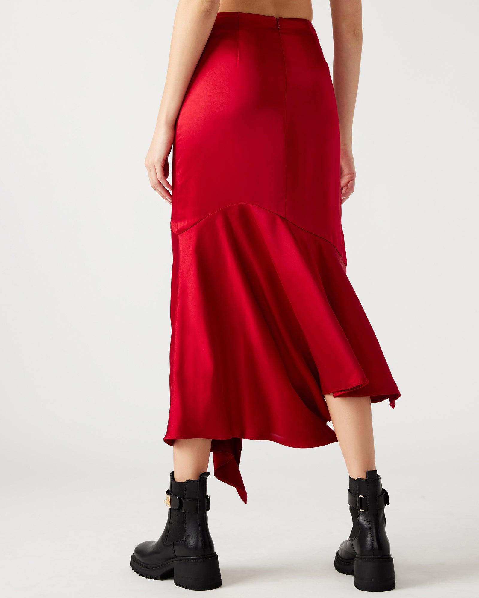 LUCILLE SKIRT RED Product Image