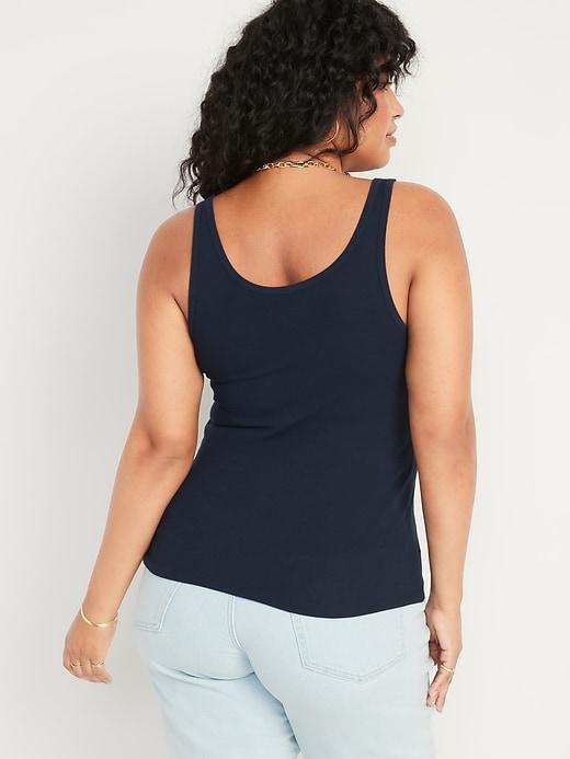 Rib-Knit First Layer Tank Top Product Image