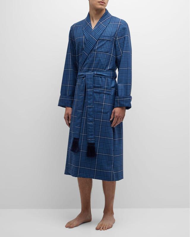 Mens York 43 Wool Plaid Robe Product Image