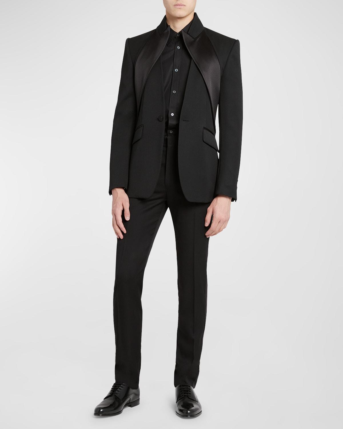 Mens Twisted Reverse Tuxedo Jacket Product Image