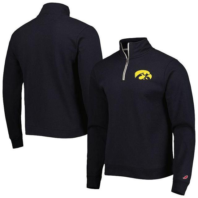 Mens League Collegiate Wear Iowa Hawkeyes Stack Essential Lightweight Fleece Quarter-Zip Sweatshirt Product Image