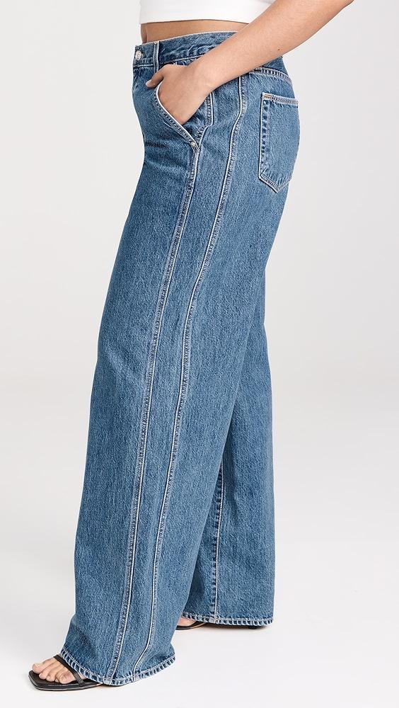 SLVRLAKE Mica Double Seam Jeans | Shopbop Product Image