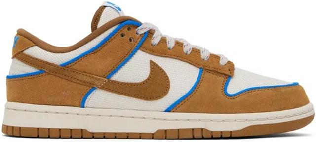 NIKE Beige & Tan Dunk Low Sneakers In Brown Product Image