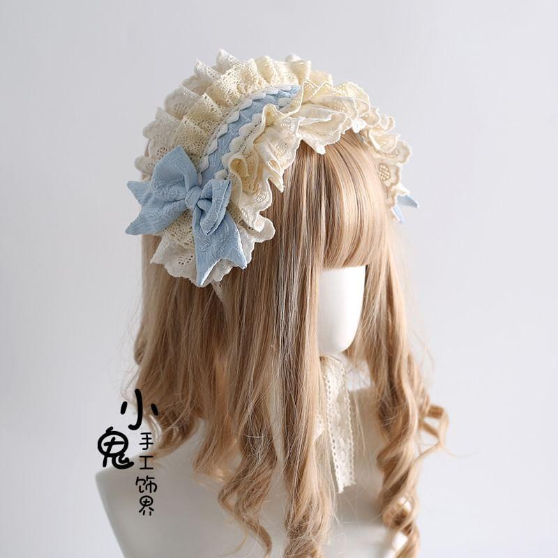 Bow Ruffle Lace Headband (Various Designs) Product Image