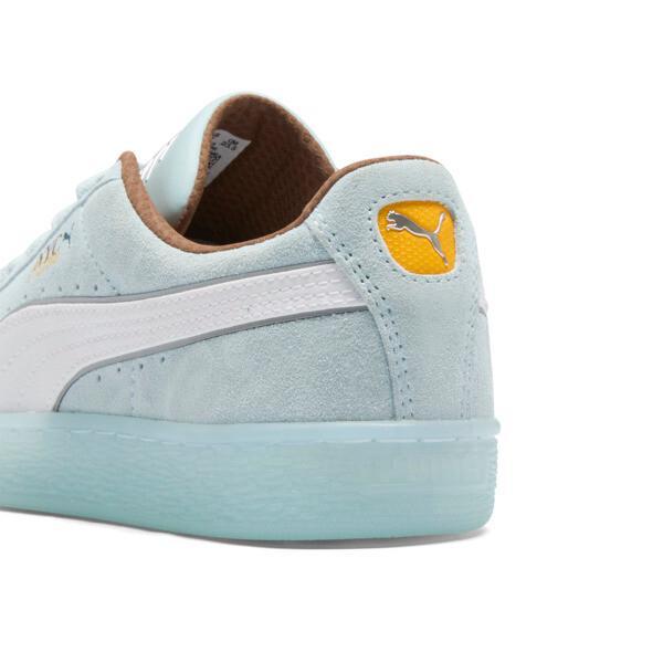 PUMA Suede NYC Women's Sneakers in Frosted Dew/White/Haute Coffee Product Image