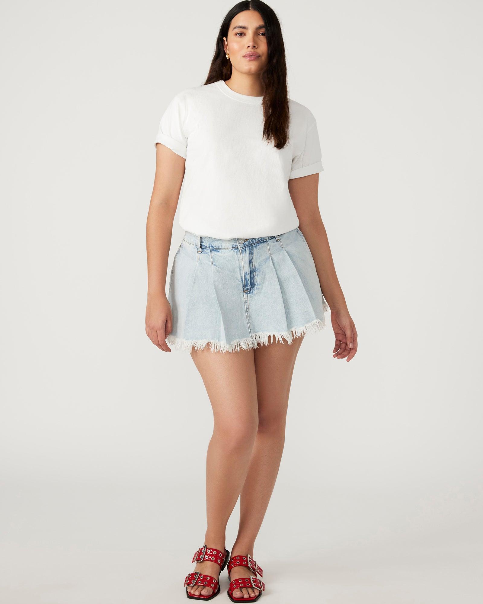 MARLOWE DENIM SKORT Female Product Image