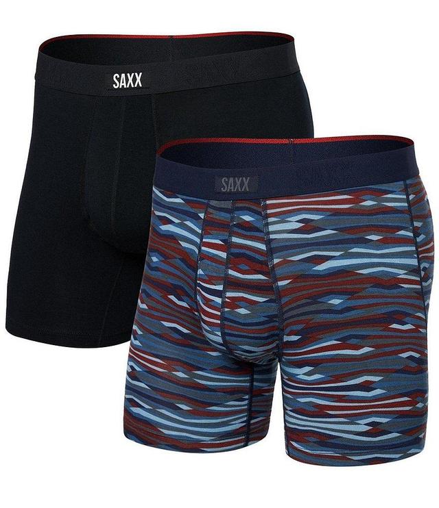 SAXX Vibe Xtra 6 Solid/Printed 6#double; Inseam Boxer Briefs 2-Pack Product Image