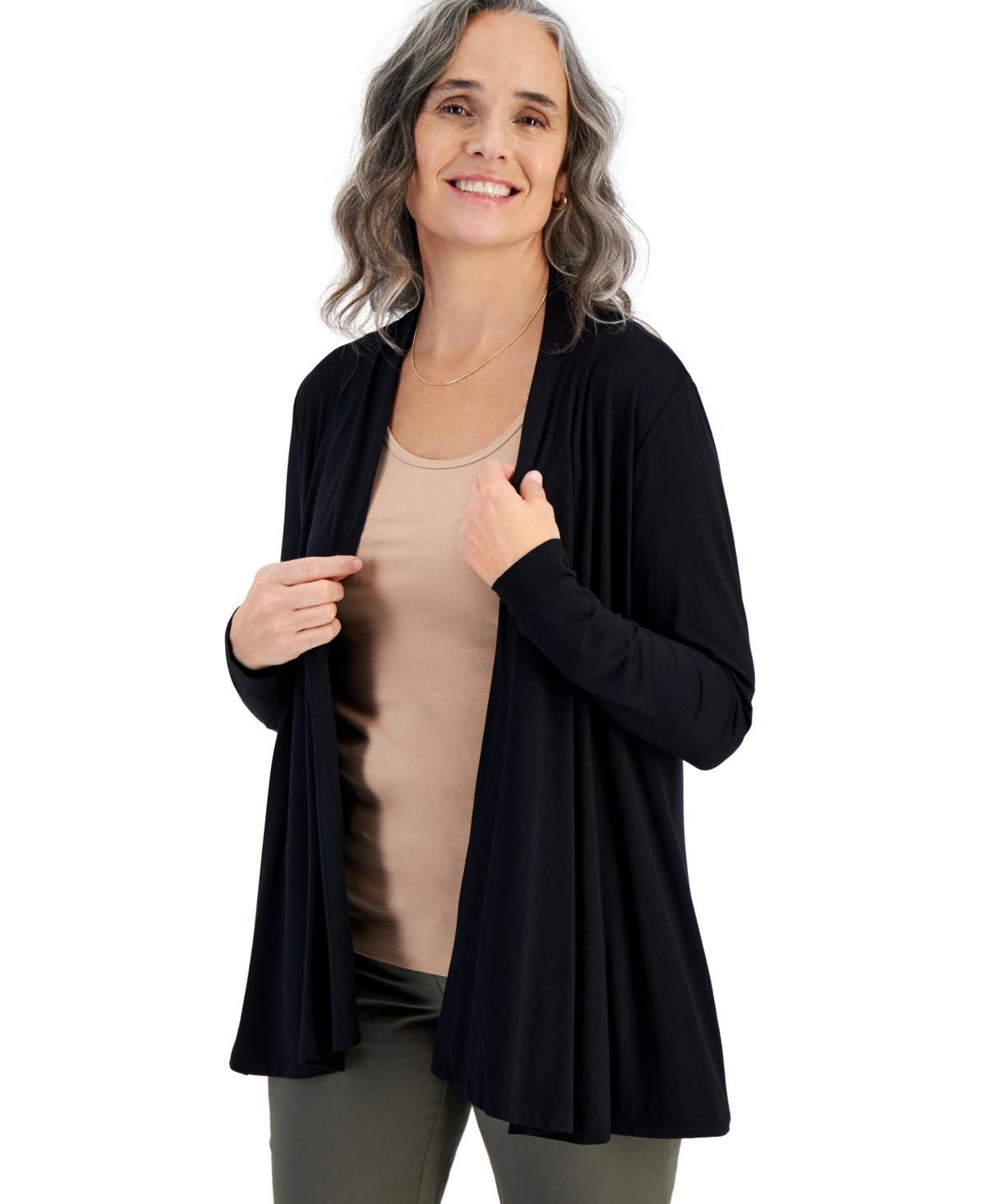 Style & Co Womens Open-Front Knit Cardigan, Created for Macys Product Image